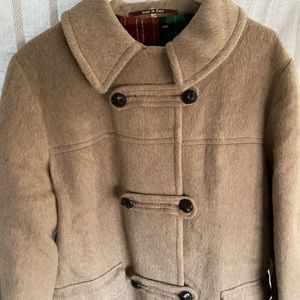 Vintage Italian wool woman’s coat. Size large